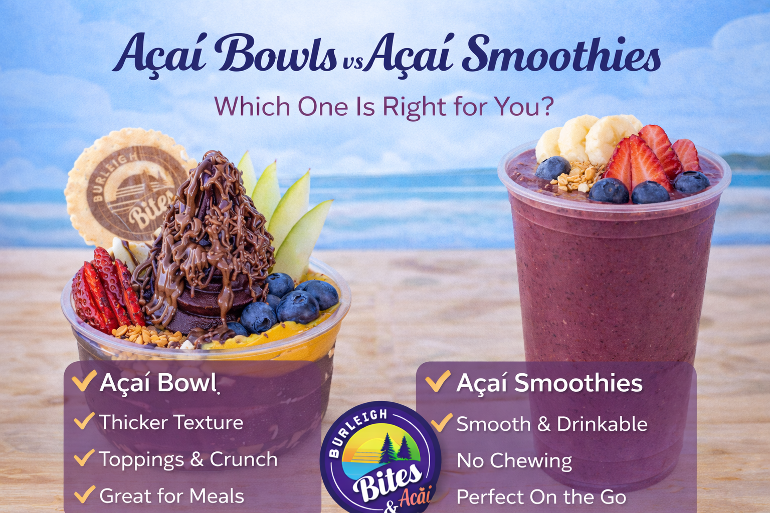 Açaí Bowls vs Açaí Smoothies Which One Is Right for You