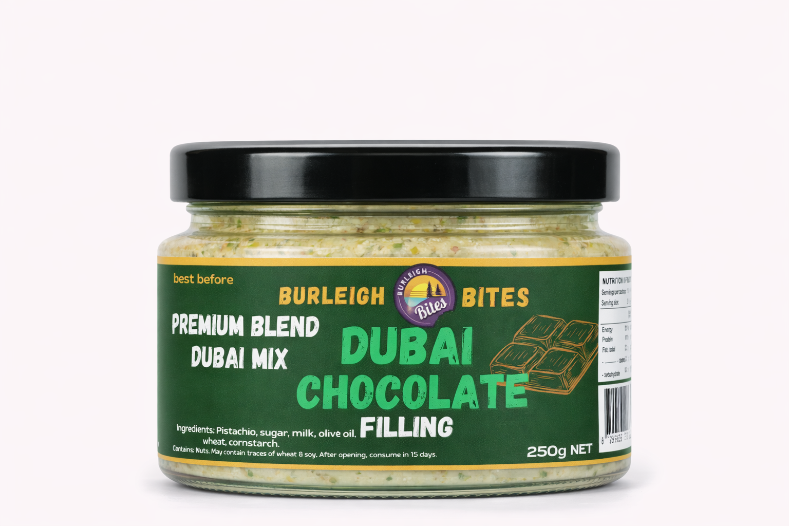Dubai Chocolate Filling (Pistachio & Kataifi)